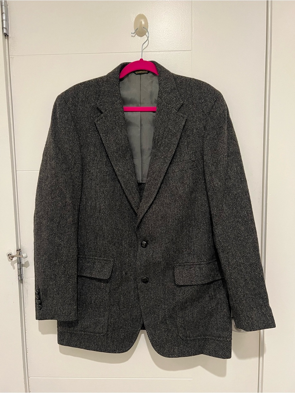 Gant Men's Charcoal Herringbone Sport Coat
